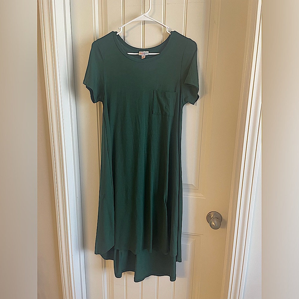 LuLaRoe Green Dress Size XS
